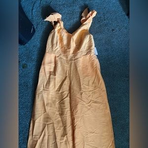 Pale Orange Eloquii Romper